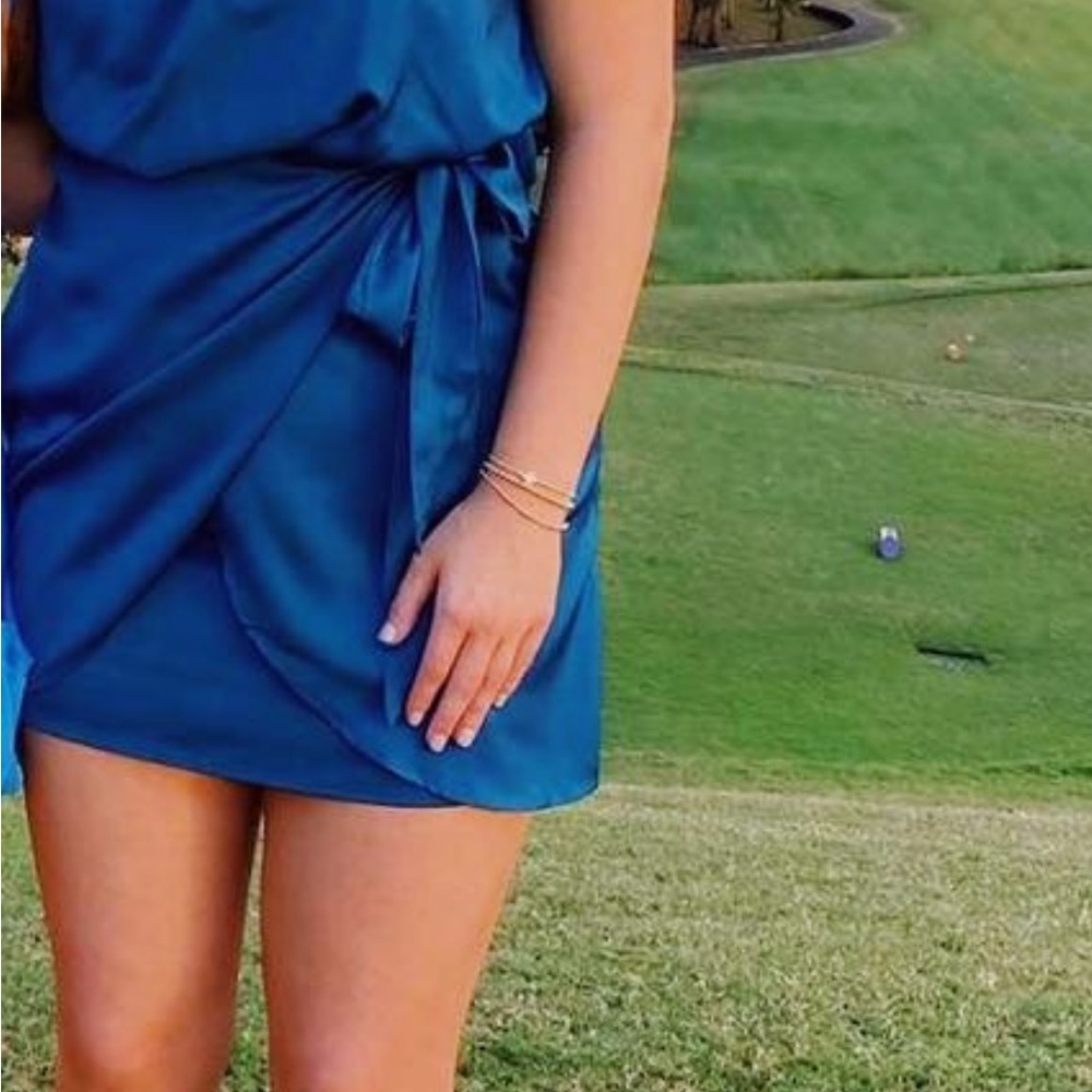 boutique homecoming dress satin